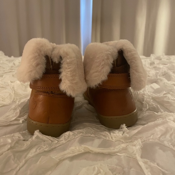 Shoo Pom Fur Top Boots - Picture 4 of 4